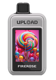 FIREROSE | UPLOAD 25K Puffs Pantalla Reemplazable Bluetooth Kit
