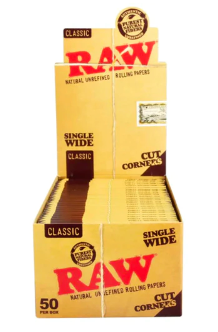Papel de fumar Raw Single Wide Double Classic - Novaestanco Online
