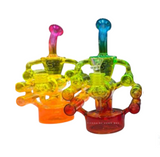 SENSE GLASS | Pipa de Agua Recycler 10" Rainbow