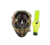 Gas Mask Bong Mascara de Gas Water Pipe