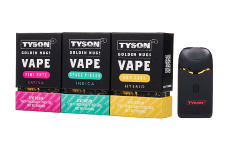 Tyson 2.0 | Golden Nugs LR 3G Disposable