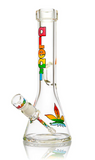 aLeaf | Spec Head 9MM Beaker Water Pipe 14" Bong