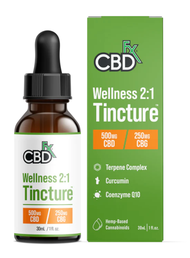 CBDFx | Tintura CBD + CBG 2:1 – TdH Mx