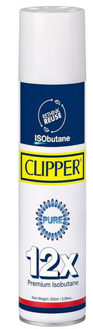 Clipper | Gas Isobutano Pure 12x 300ml