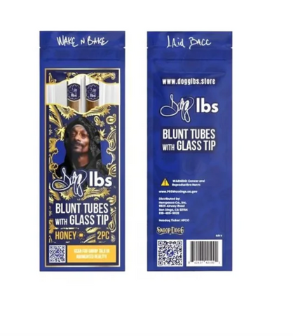 Dogg lbs | Blunt Glass Tubes with Glass Tip