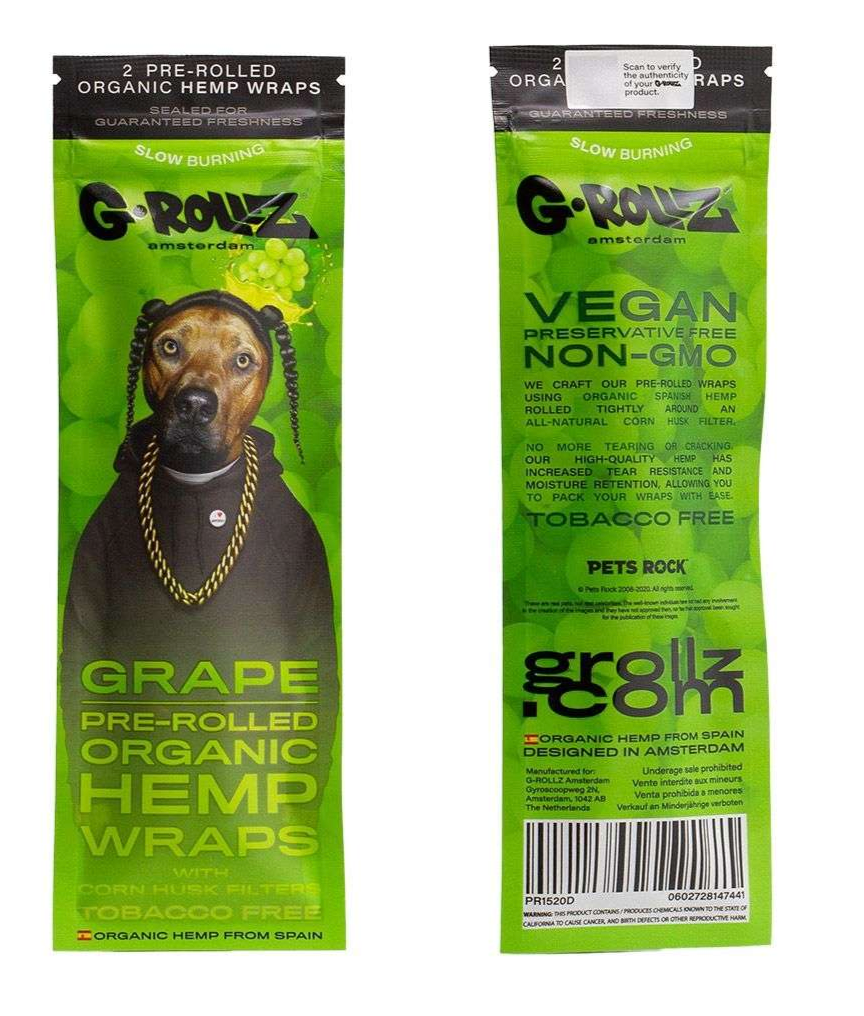 G-Rollz  Organic Hemp Blunt Wraps – TdH Mx