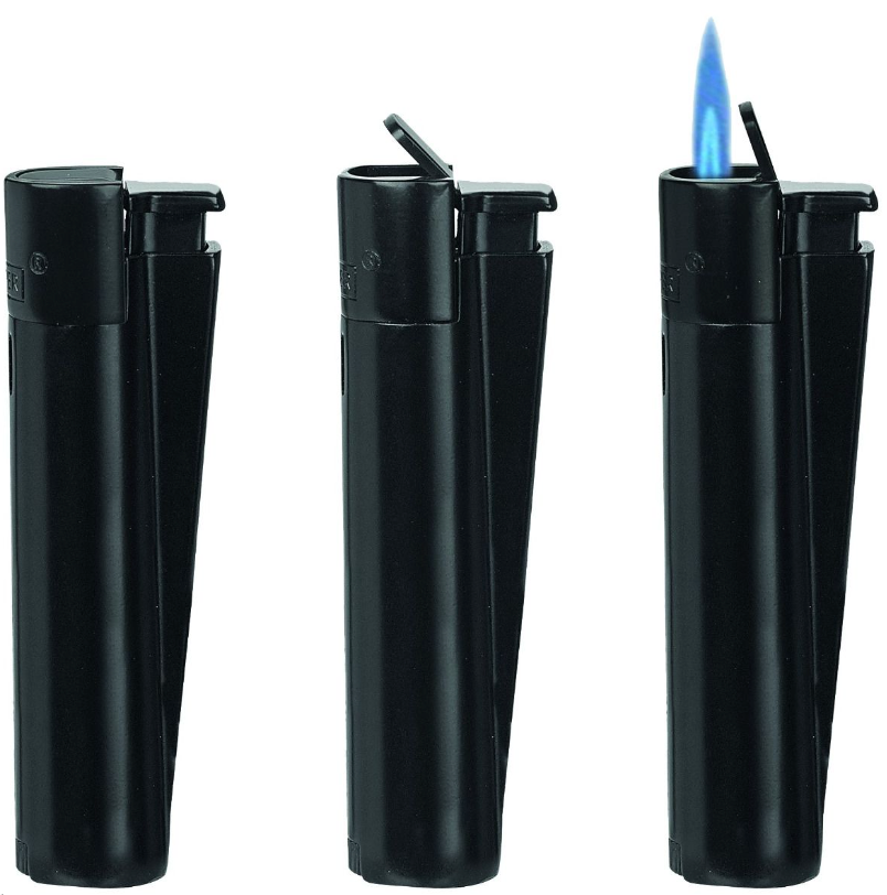 Clipper Metall Feuerzeug Black Matt Mit Gravur Inkl.Metallbox Wunschgravur Micro - Foto 10