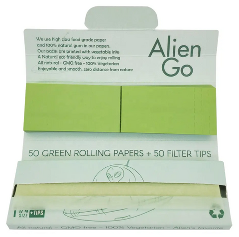 Alien Go  Green  Papel  + Filtros