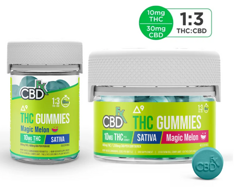 CBDFx | D9 Gummies 10mg High Potency