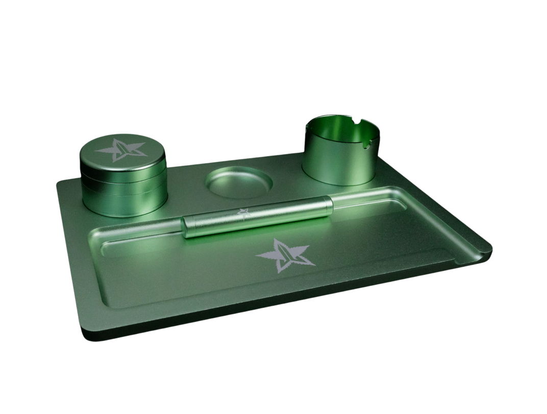 MINT METAL ROLLING TRAY SET