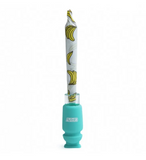 Silicone-Capped Glass Crutch - Tienda de Humo Mx