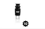 Silicone-Capped Glass Crutch - Tienda de Humo Mx