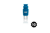 Silicone-Capped Glass Crutch - Tienda de Humo Mx