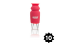 Silicone-Capped Glass Crutch - Tienda de Humo Mx