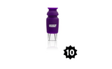 Silicone-Capped Glass Crutch - Tienda de Humo Mx