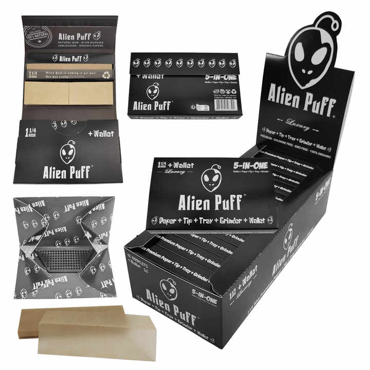 Alien Puff 5 En 1 Papeles Black TdH Mx alien-puff-5-en-1-papeles-black-tdh-mx