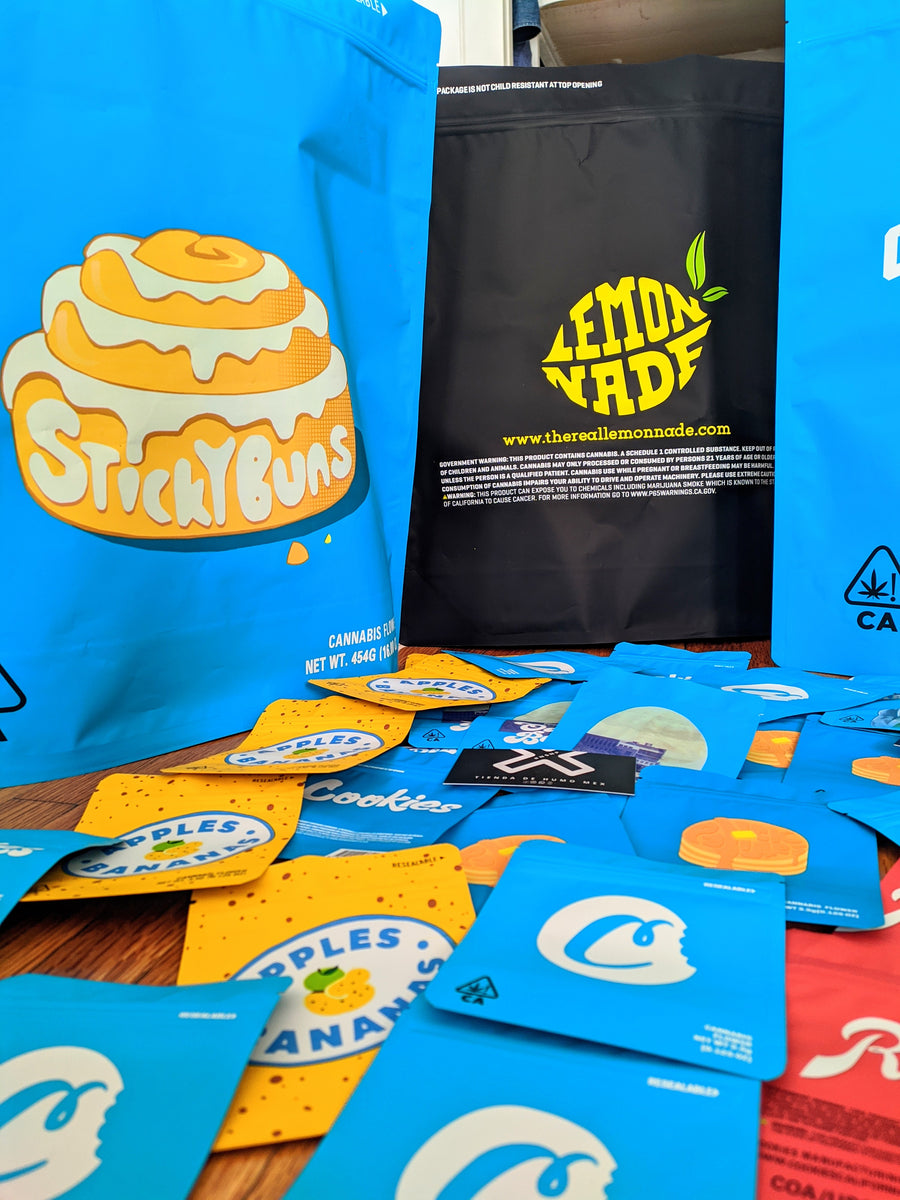 Cookies Ziploc Bags 1 Libra smellproff TdH Mx