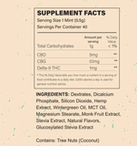 Cycling Frog | Mentitas D9 + CBD  Wintergreen 6mg 40 unidades