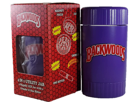 Backwoods 4 in 1 Mag Jar Hitter Grinder - Tienda de Humo Mx