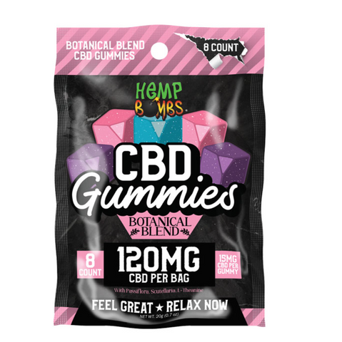 Hemp Bombs | Botanical Blend Gummies 8ct