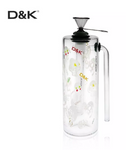 D&K DENGKE 12cm Glass Hookah mini Bong