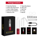 Hamilton Devices |  Starship - Triple cart. + burbujeador