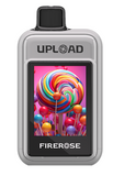 FIREROSE | UPLOAD 25K Puffs Pantalla Reemplazable Bluetooth