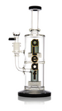 aLeaf | The Double Matrix 11" Water Pipe w/ Carrying Case