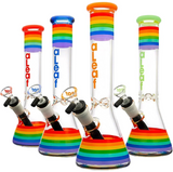 aLeaf | Pride Collection Beaker Water Pipe Bong 10"