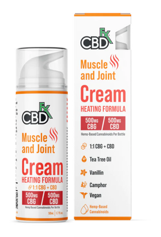 CBDFx | Cream Heating Formula Muscle and Joint