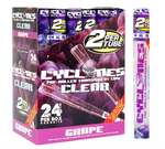 Cyclones |  Pre Rolled Transparent Cones Clear Celulosa 2Pack