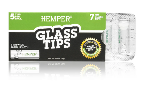 HEMPER | Glass Filter Tips 5pk