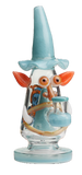 Lookah | Cute Wizard Glass Dab Rig 9"