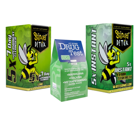 Pack Detox Stinger  Prueba + Liquidos