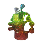 SENSE GLASS | Pipa de Agua Recycler 10" Rainbow