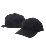 RAW | Black on Black Baseball Cap Gorra