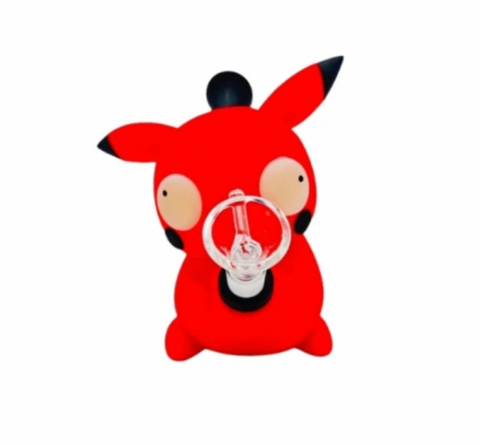Red Pikachu Mini Bubbler