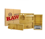 RAW | Triple Flip Bamboo Rolling Tray Charola para Rolar