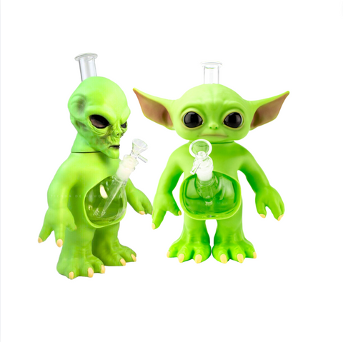 Yoda | Alien ▪️Pipa de Agua  23cm