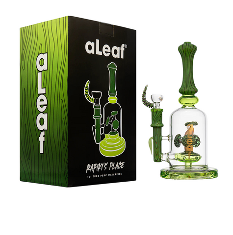 aLeaf | Rafiki's Place 10" Tree Perc Waterpipe