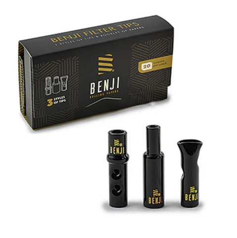 Benji | Glass Filter Tips + Booklet