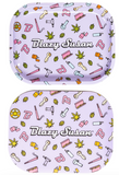 Blazy Susan | Metal Rolling Tray con Tapa