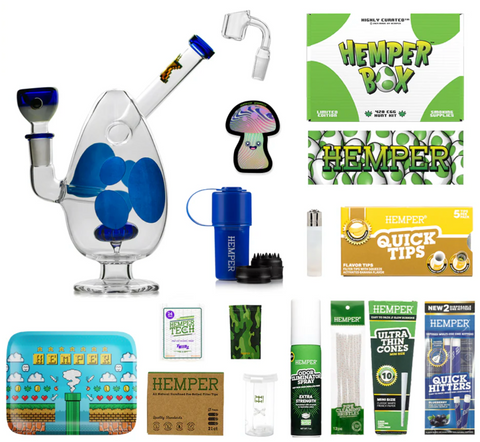 HEMPER | Spotted Egg Bong Box