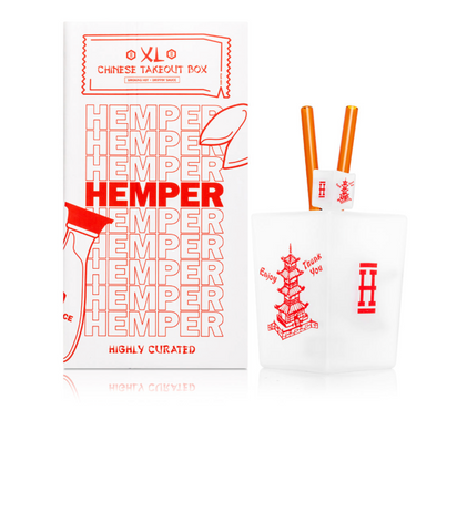 HEMPER | Chinese Takeout XL Bong 9"