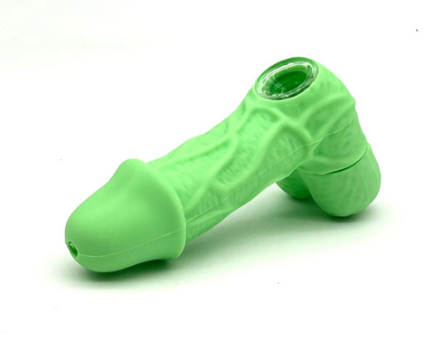Bong Silicona Bubbler Penis Pene 6"