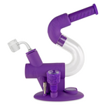 Ooze | Swerve Silicone Water Pipe Dab Rig & Dab Straw