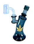 aLeaf | The Crux Mini Rig Waterpipe 4.75"