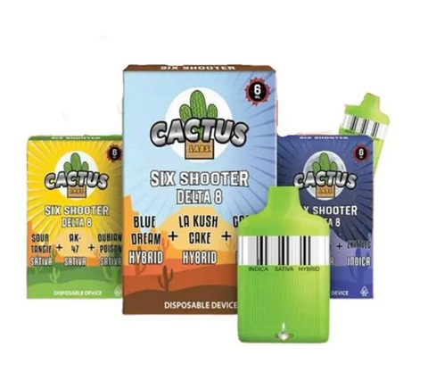 Cactus Labs | Six Shooter 3 Sabores 6ml Desechable D8