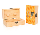 Honeypuff | Caja de Madera Contenedor Rolador Storage Box