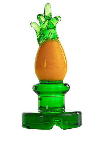 HEMPER | Pineapple Directional Glass Carb Cap
